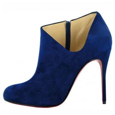 Botines Christian Louboutin Lisse de 100 mm, color azul. Botines Christian Louboutin Lisse de 100 mm, color azul.