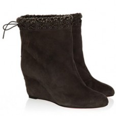 Botines Christian Louboutin Toufure de 80 mm, color negro. Botines Christian Louboutin Toufure de 80 mm, color negro.