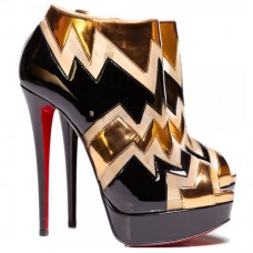 Botines Christian Louboutin Ziggy de 140 mm, color negro. Botines Christian Louboutin Ziggy de 140 mm, color negro.