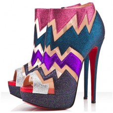 Botines Christian Louboutin Ziggy de 140 mm multicolor Botines Christian Louboutin Ziggy de 140 mm multicolor