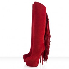 Botas Christian Louboutin Interlopa de 160 mm, color rojo marroquí. Botas Christian Louboutin Interlopa de 160 mm, color rojo marroquí.