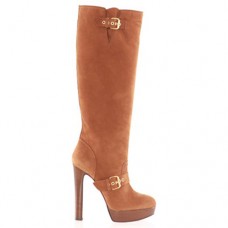 Botas Christian Louboutin Harletty de 140 mm, color marrón. Botas Christian Louboutin Harletty de 140 mm, color marrón.
