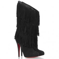 Botas Christian Louboutin Forever Tina de 140 mm, color negro. Botas Christian Louboutin Forever Tina de 140 mm, color negro.