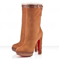 Botas Christian Louboutin Step N Roll de 140 mm color camel Botas Christian Louboutin Step N Roll de 140 mm color camel
