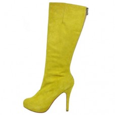 Botas Christian Louboutin Simple Botta de 100 mm amarillas Botas Christian Louboutin Simple Botta de 100 mm amarillas