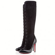 Botas Christian Louboutin Gwendoline de 100 mm negras Botas Christian Louboutin Gwendoline de 100 mm negras