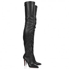 Botas Christian Louboutin Lili de 100 mm negras Botas Christian Louboutin Lili de 100 mm negras