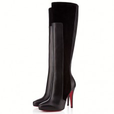 Botas Christian Louboutin Ysa de 100 mm negras Botas Christian Louboutin Ysa de 100 mm negras