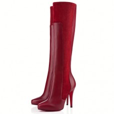 Botas Christian Louboutin Ysa de 100 mm rojas Botas Christian Louboutin Ysa de 100 mm rojas