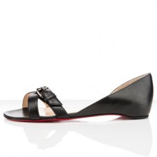 Sandalias planas Christian Louboutin Atalanta negras Sandalias planas Christian Louboutin Atalanta negras
