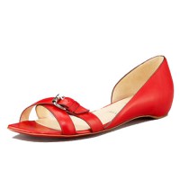 Sandalias planas Christian Louboutin Atalanta rojas Sandalias planas Christian Louboutin Atalanta rojas