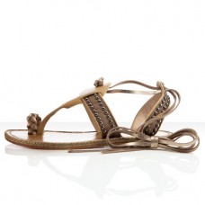 Sandalias planas Christian Louboutin Hola niña color camel Sandalias planas Christian Louboutin Hola niña color camel