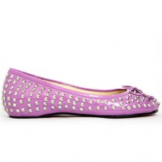 Bailarinas con tachuelas Big Kiss de Christian Louboutin en color rosa Bailarinas con tachuelas Big Kiss de Christian Louboutin en color rosa