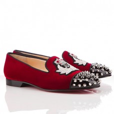 Mocasines Christian Louboutin Intern rojos Mocasines Christian Louboutin Intern rojos