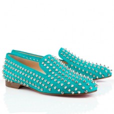 Mocasines Christian Louboutin Rolling Spikes Caraibes Mocasines Christian Louboutin Rolling Spikes Caraibes