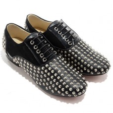 Mocasines Christian Louboutin Fred Spikes negros Mocasines Christian Louboutin Fred Spikes negros