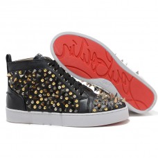 Zapatillas Christian Louboutin Louis Spikes negras Zapatillas Christian Louboutin Louis Spikes negras