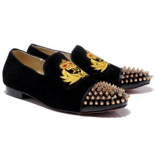 Christian Louboutin Harvanana Mocasines Negro Christian Louboutin Harvanana Mocasines Negro
