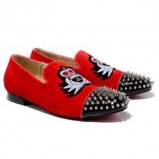 Christian Louboutin Harvanana Mocasines Rojo Christian Louboutin Harvanana Mocasines Rojo