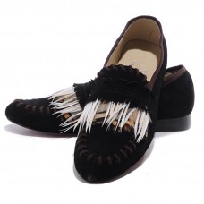 Mocasines Christian Louboutin Croc Woodoo negros Mocasines Christian Louboutin Croc Woodoo negros