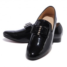 Mocasines Christian Louboutin Louvre negros Mocasines Christian Louboutin Louvre negros
