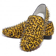 Mocasines Christian Louboutin Rollerboy Spikes dorados Mocasines Christian Louboutin Rollerboy Spikes dorados