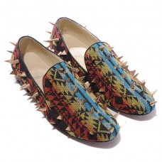 Mocasines Christian Louboutin Rollerboy Spikes Multicolor Mocasines Christian Louboutin Rollerboy Spikes Multicolor