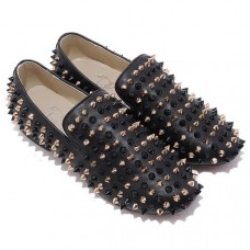 Mocasines Christian Louboutin Rollerboy Spikes negros Mocasines Christian Louboutin Rollerboy Spikes negros