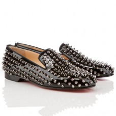 Mocasines Christian Louboutin Rollerboy Spikes negros Mocasines Christian Louboutin Rollerboy Spikes negros
