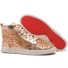 Zapatillas Christian Louboutin Louis Pik Pik color bronce Zapatillas Christian Louboutin Louis Pik Pik color bronce