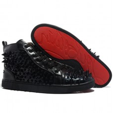 Zapatillas Christian Louboutin Louis Pik Pik negras Zapatillas Christian Louboutin Louis Pik Pik negras