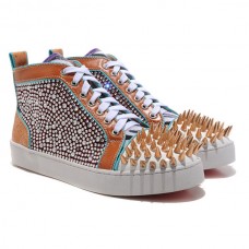 Zapatillas Christian Louboutin Louis Spikes Multicolor Zapatillas Christian Louboutin Louis Spikes Multicolor