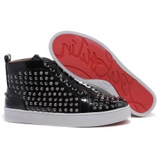 Zapatillas Christian Louboutin Louis Spikes negras Zapatillas Christian Louboutin Louis Spikes negras