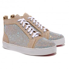 Zapatillas Christian Louboutin Louis Strass color topo Zapatillas Christian Louboutin Louis Strass color topo