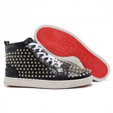 Zapatillas Christian Louboutin Louis Spikes negras Zapatillas Christian Louboutin Louis Spikes negras