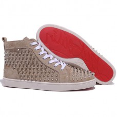 Zapatillas Christian Louboutin Louis Spikes color topo Zapatillas Christian Louboutin Louis Spikes color topo