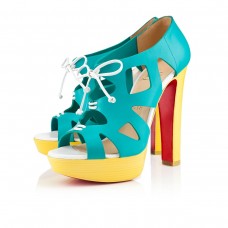Christian Louboutin Fossile 140mm Sandalias Caraibes/Canari Christian Louboutin Fossile 140mm Sandalias Caraibes/Canari