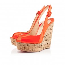 Christian Louboutin Une plume 140mm Wedges Flame Christian Louboutin Une plume 140mm Wedges Flame