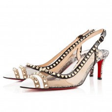 Sandalias Christian Louboutin Manovra de 80 mm blancas Sandalias Christian Louboutin Manovra de 80 mm blancas
