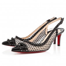 Sandalias Christian Louboutin Manovra de 80 mm negras Sandalias Christian Louboutin Manovra de 80 mm negras