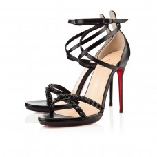 Sandalias Christian Louboutin Monocronana de 120 mm negras Sandalias Christian Louboutin Monocronana de 120 mm negras