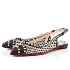 Sandalias planas Christian Louboutin Manovra negras Sandalias planas Christian Louboutin Manovra negras
