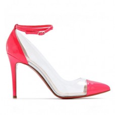 Zapatos de tacón Christian Louboutin Bis Un Bout de 100 mm, color rosa. Zapatos de tacón Christian Louboutin Bis Un Bout de 100 mm, color rosa.