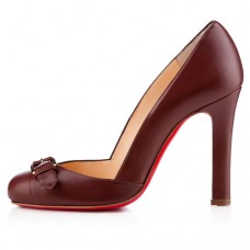 Zapatos de tacón Christian Louboutin Lilibelt de 100 mm, color Havane Zapatos de tacón Christian Louboutin Lilibelt de 100 mm, color Havane