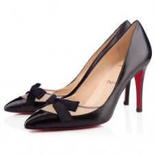 Zapatos de tacón Christian Louboutin Love Me de 80 mm, color negro. Zapatos de tacón Christian Louboutin Love Me de 80 mm, color negro.