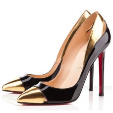 Zapatos de tacón Christian Louboutin Duvette de 120 mm, color negro. Zapatos de tacón Christian Louboutin Duvette de 120 mm, color negro.