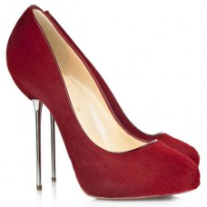 Zapatos de tacón Christian Louboutin Big Lips de 120 mm en color rojo. Zapatos de tacón Christian Louboutin Big Lips de 120 mm en color rojo.