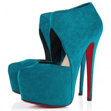 Zapatos de tacón Christian Louboutin Donue de 160 mm color pavo real Zapatos de tacón Christian Louboutin Donue de 160 mm color pavo real