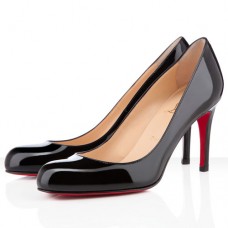 Zapatos de tacón Christian Louboutin Simple de 100 mm, color negro.