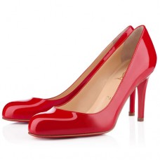 Zapatos de tacón Christian Louboutin Simple de 100 mm en color rojo. Zapatos de tacón Christian Louboutin Simple de 100 mm en color rojo.